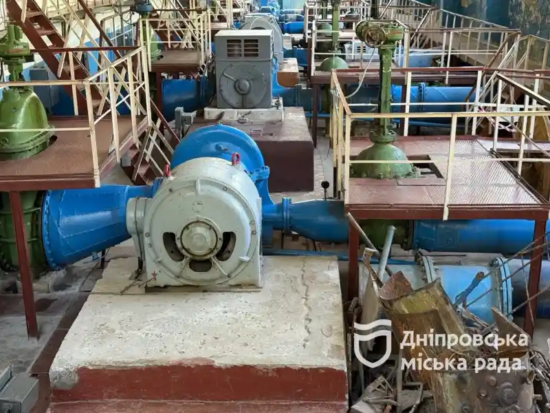 Модернізація насосних станцій Дніпра: «Дніпроводоканал» підвищує якість і надійність водопостачання